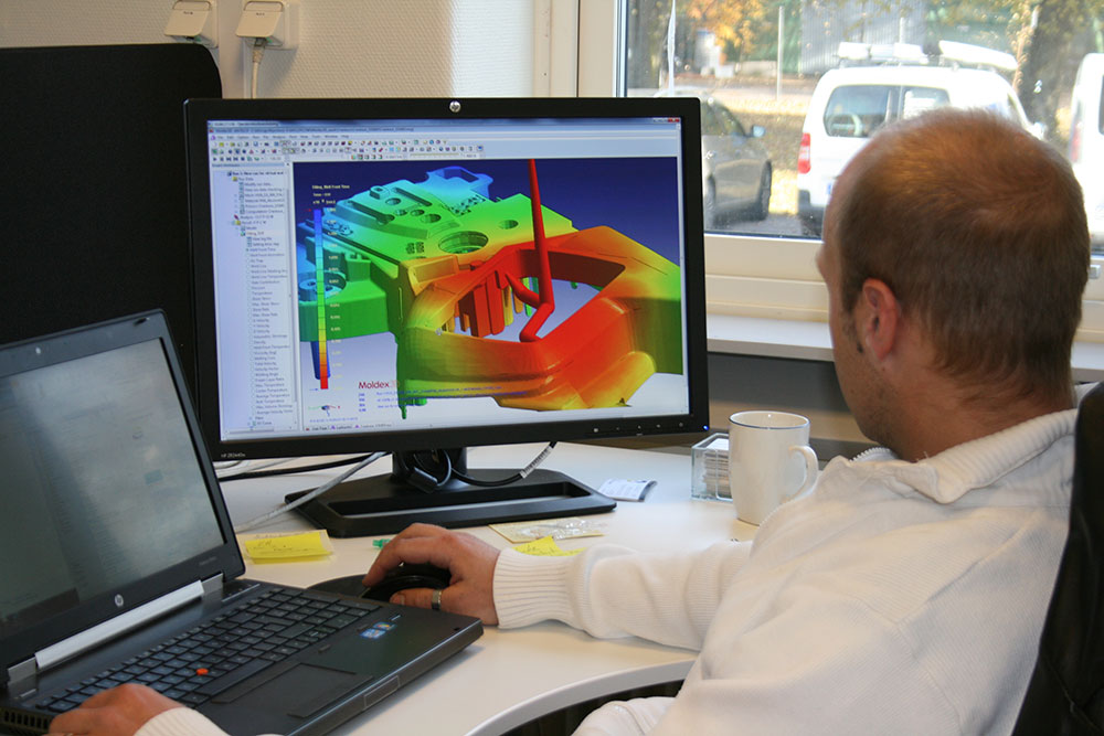 Euroform offers the possibility to do a simulation of your 3d-model